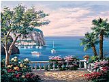 Sung Paintings - Costa del Sol by Sung Kim